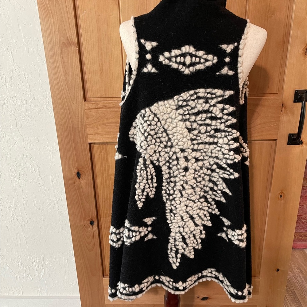 Indian Art Wool Vest